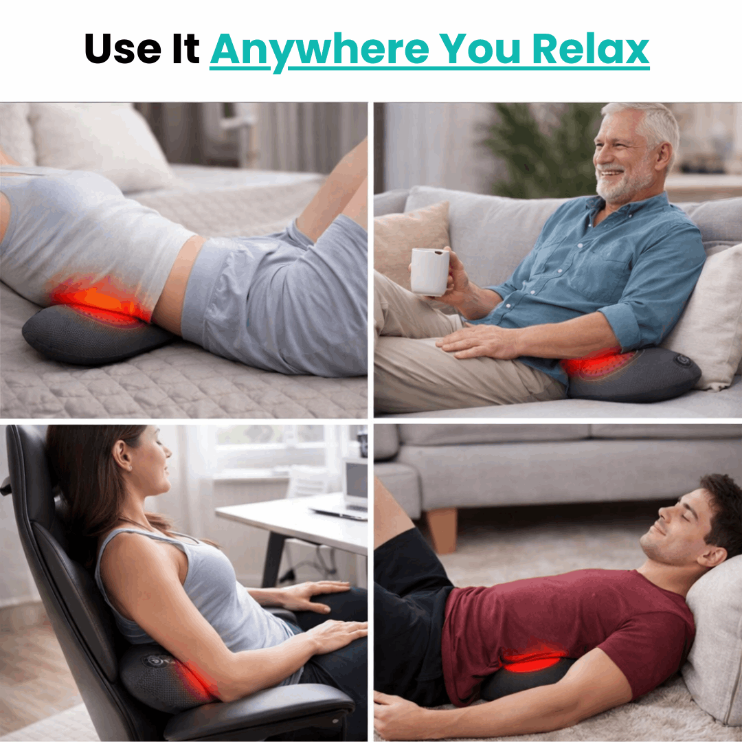 SpineAlign Pro 3-in-1 Lumbar Pillow